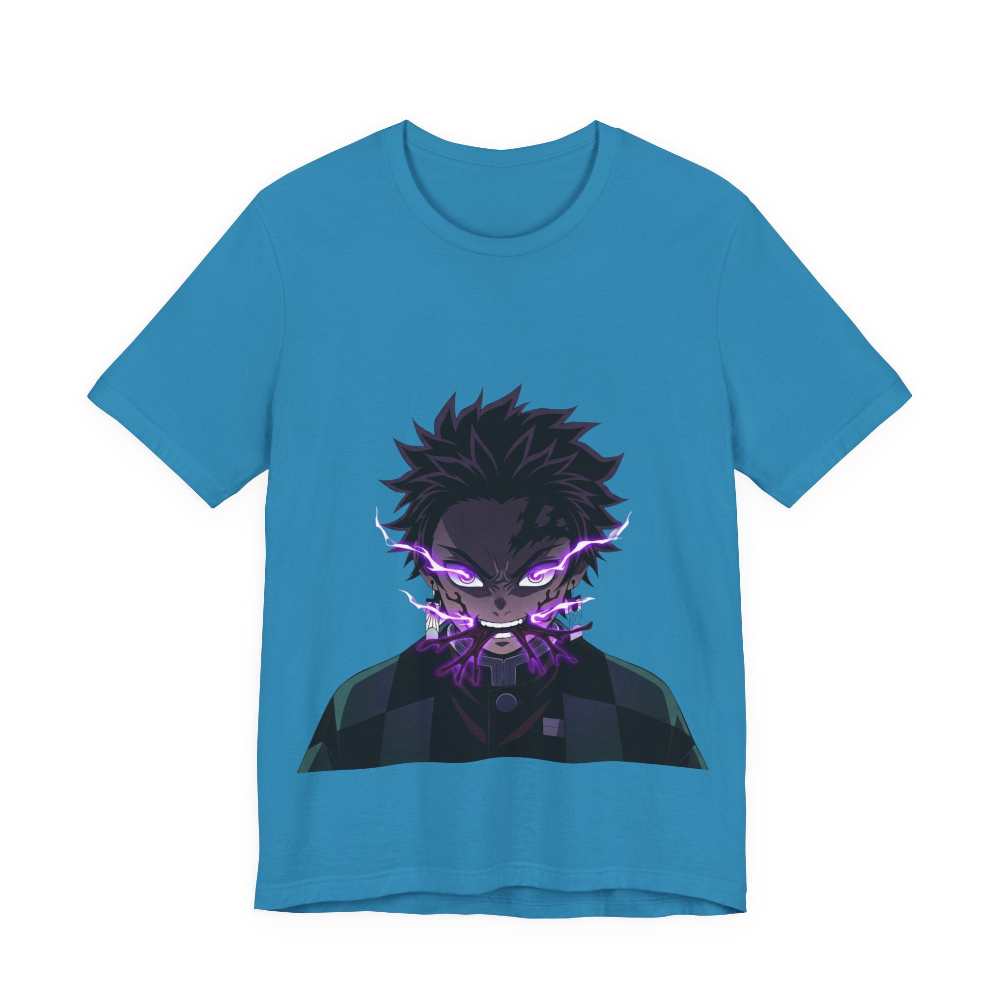 Demon Aura Anime T-Shirt — Dark Glow Graphic Tee
