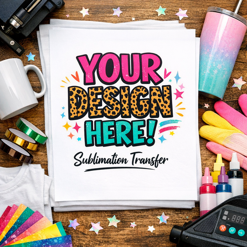 Sublimation Print/Transfers For DIY (11x17/Tabloid)