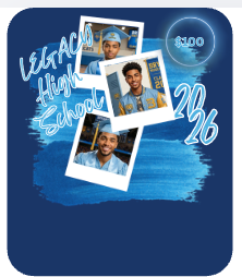 Editable Blue Money Card/GRAD FAN/Yard Sign